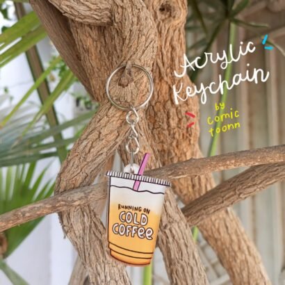 Cold Coffee Keychain