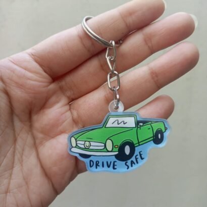 Drive safe Keychain