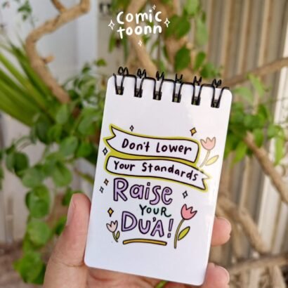 Raise your dua Mini Notepad