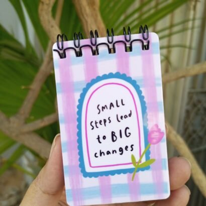 Small Steps Mini Notepad