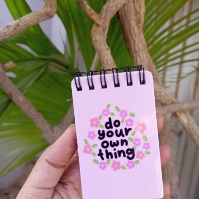 Do Your Own Thing Mini Notepad