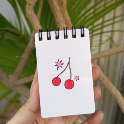 Cherry Star Mini Notepad