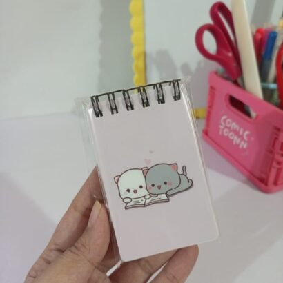 Peach and Goma Mini Notepad