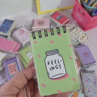 Feelings Mini Notepad - Green