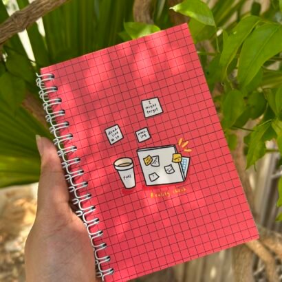 Office Notebook - Red - A6